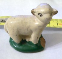 ROMANIA-LAMB,SMALL VINTAGE TOY FIGURINE,1960 PERIOD - Other & Unclassified
