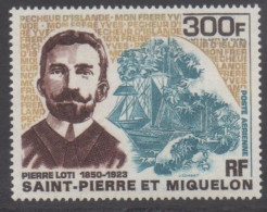 Saint-Pierre Et Miquelon - PA 47 -Pierre LOTI (écrivain) Et  Bateau De Pêche - - Nuevos