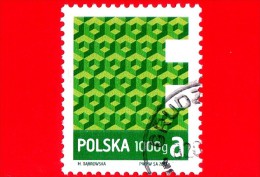 POLONIA - POLSKA - Usato - 2013 - Prioritaria - Znaczek Obiegowy Ekonomiczny I Priorytetowy - E 1000g A - - Usados