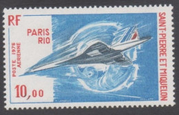 Saint-Pierre Et Miquelon - PA 62 - Avion - Concorde : 1er Vol Commercial Paris-Dakar-Rio-Dakar-Paris- - Nuevos