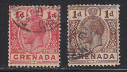 Grenada 1921-32 Cancelled, Sc# ,SG 113-114 - Granada (...-1974)