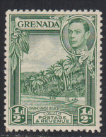 Grenada 1938-50, Yellow-green, Mint Mounted, Sc# ,SG 153 - Granada (...-1974)