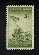205582787  1945 (XX) POSTFRIS MINT NEVER HINGED  SCOTT  929 Iwo Jima Marines - Nuovi