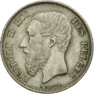 Monnaie, Belgique, Leopold II, 50 Centimes, 1866, SUP, Argent, KM:26 - 50 Cent