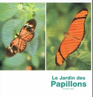 Ancien Dépliant Sur Le Jardin Des Papillons Et Le Zwin (Knokke, Belgique) - Dépliants Touristiques