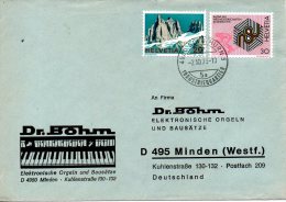 Delcampe - SUISSE. N°931 De 1973 Sur Enveloppe Ayant Circulé. Ski. - Ski