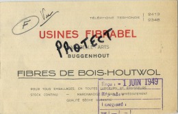 Buggenhout :  Usines Fibrabel        (  2 Scans ) - Buggenhout