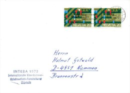 SUISSE. Enveloppe Ayant Circulé En 1972. WWF. - Lettres & Documents