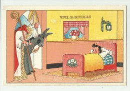 Vintage Postcard  *  Vive St. Nicolas - Saint-Nicolas