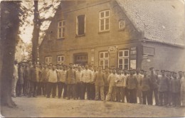 2152 BLIEDERSDORF - POSTMOOR, Schlichtings Gasthof, Photo-AK, Druckstelle - Stade