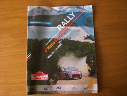 RALLY SARDEGNA 2009 PROGRAMMA - Andere & Zonder Classificatie