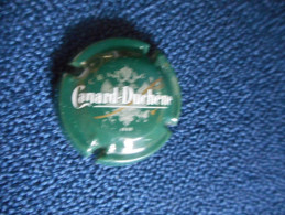 Capsule De Champagne CANARD DUCHENE Fond Vert Foncé - Canard Duchêne