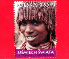 POLONIA - POLSKA - Usato - 2011 - Sorrisi Del Mondo - Smiles Of The World - Foto Di Elzbiety Dzikowskiej - 1.95 - Used Stamps