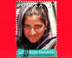 POLONIA - POLSKA - Usato - 2011 - Sorrisi Del Mondo - Smiles Of The World - Foto Di Elzbiety Dzikowskiej - 3 - Used Stamps