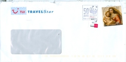 BRD BZ 60 MWST 2013 50 Jahre WWF Mi. 2965 Sixtinische Madonna Gemälde + Mi. 2967 Ergänzungsmarek 3 Cent TUI Travel Star - Storia Postale