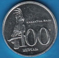 INDONESIA 100 RUPIAH 1999  Black Palm Cockatoo (Probosciger Aterrimus) - Indonesien