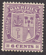 Mauritius 1921  K.George V   6c    SG213   MNH - Mauritius (...-1967)