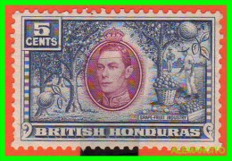 GRAN BRETAÑA BRITISH -HONDURAS  SELLO AÑO 1938 - Honduras Britannico (...-1970)