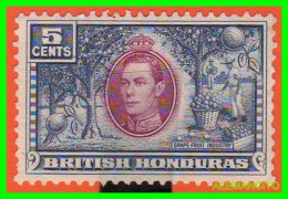 GRAN BRETAÑA BRITISH -HONDURAS  SELLO AÑO 1938 - Honduras Britannique (...-1970)