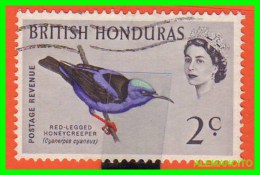 GRAN BRETAÑA  BRITISH -HONDURAS  SELLO  AÑO-1962 - Honduras Britannico (...-1970)