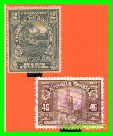 GRAN BRETAÑA  BRITISH -HONDURAS  SELLOS  DIFERENTES VALORES Y  AÑOS 1911 - Honduras Britannique (...-1970)