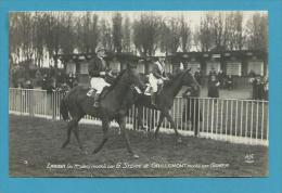 CPA Sport Hippisme Chevaux ZARIBA Monté Par Le Jockey G. STERN Et GRILLEMONT Monté Par GAMER - Hippisme