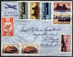 Nuova Caledonia-SP0001 (Busta, Via Aerea, Con  Affrancatura Plurima). - Lettres & Documents