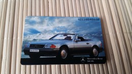 Mercedes-Benz Phonecard Only 3000 Made (Mint,Neuve) 2 Scans Rare ! - K-Serie : Serie Clienti