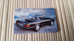 Mercedes-Benz Phonecard Only 3000 Made (Mint,Neuve) 2 Scans Rare ! - K-Serie : Serie Clienti