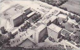 Illinois Waukegan Aerial View St Therese Hospital Artvue - Waukegan