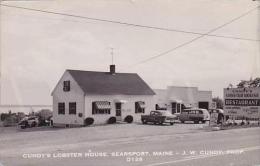 Maine Searsport Cundys Lobster House Real Photo - Auburn