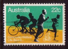 1980 - Australian Community Health 22c LIFE BE IN IT Stamp FU - Gebraucht