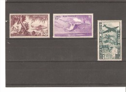 MARTINIQUE  POSTE AERIENNE N° 13/15 NEUF * - Airmail