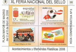 Lupa 1151. Hojita Num 6,  Feria Sello MADRID 2008. Viñeta - Variétés & Curiosités