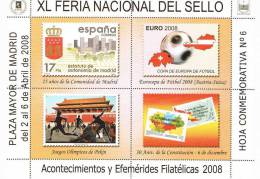Lupa 1151. Hojita Num 6,  Feria Sello MADRID 2008. Viñeta - Errors & Oddities