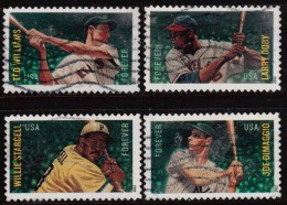 VERINIGTE STAATEN ETATS UNIS USA 2012 BASEBALL CHAMPIONS SET4V USED SC 4694-7 MI 4861-64BA YT 4503-06 SG 5297-300 - Usados