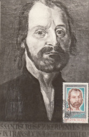 37296- CRISAN, 1784-1785 TRANSSYLVANIAN PEASANT UPRISING LEADER, MAXIMUM CARD, 1984, ROMANIA - Maximumkaarten