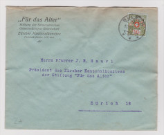 Heimat ZH Bülach 1927-08-13 Portofreiheit-Brief Gr#928 - Franchigia