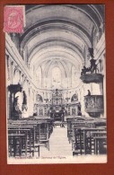 1 Cpa Florennes: Intérieur De L'Eglise - Florennes