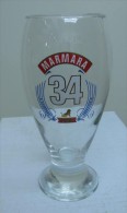 AC - MARMARA  BEER CHALICE GLASS # 2 FROM TURKEY - Birra