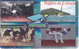 TARJETA DE WALLIS ET FUTUNA DE 25 UNITES DE WF 2013 DEL AÑO 2013 (DEPORTE-SPORT) - Wallis Y Futuna