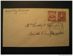 Wangaratta 1950 Victoria Fdc Cover  Australia - Covers & Documents