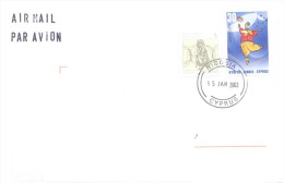 2003. Cyprus, The Letter By Prioritaire Post To Moldova - Lettres & Documents