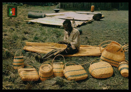 AFRICA - ANGOLA - LUANDA - COSTUMES - Calumbo(cesteiro)(Ed. Lello Nº 10) Carte Postale - Angola