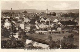 CPA - SARRE-UNION (67) - Vue Du Bourg Et Des Cheminées D'Usines En 1936 - Sarre-Union