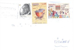 2014. Spain, The Letter By Ordinary Post To Moldova - Storia Postale
