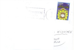 2014. Spain, The Letter By Ordinary Post To Moldova - Lettres & Documents