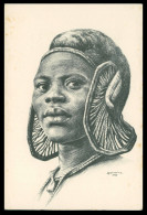 ANGOLA - CUNENE -   COSTUMES - Mulher Ximba  (Ed. EDIL) Carte Postale - Angola