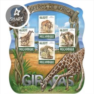 Mozambique. 2015 Giraffes. (217a) - Giraffes