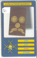 TELEFOONKAART * SFOR * ONDERSCHEIDINGSTEKEN (21) NEDERLAND FL 50,00 Soldiers On Mission LIMITED  * TELECARTE * PHONECARD - Armée